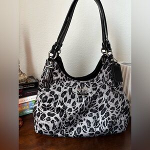Coach Leopard y2k Shoulder Bag